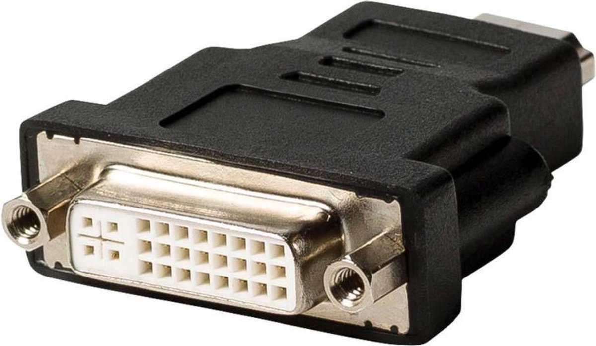 Nedis CVGB34910BK Hdmi - Dvi-adapter Hdmi-connector - Dvi-d 24+1-pins Female Zwart